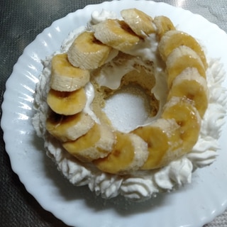 バナナクリームケーキ